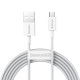 Кабель Baseus Superior Series Fast Charging USB-A – Micro-USB (2 м · 10W · 2A) (White)