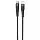 Кабель Proove Light Silicone Plus Type-C – Type-C (1 м · 60W · 3A) (Black)