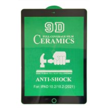 Защитная пленка Ceramic для Apple iPad (7th generation) (2019) (Full Glue) (Black)