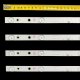 Пряма підсвітка для телевізора Bravis 39″ PH43-D3852X-01A-DL (1 планка 752 мм, 8 LED, лінза 15,5 мм, 3 В)