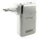 Повербанк Konfulon A57Q 22.5W с кабелем 2в1 (20000 mAh) (White)