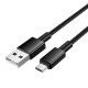 Кабель Hoco X119 USB-A – Micro-USB (1 м · 12W · 2.4A) (Black)