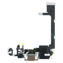 Шлейф для Apple iPhone 11 Pro с разъемом зарядки (Gold)