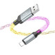 Кабель Hoco U112 USB-A – Lightning (1 м · 12W · 2.4A) (Gray)
