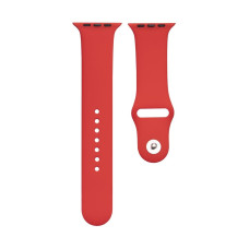 Ремешок для Apple Watch 42/44/45/49 мм Band Silicone (Red)