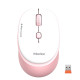 Мишка бездротова MeeTion R571 (1600 DPI) (White/Pink)