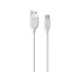 Кабель Borofone BX14 USB-A – Type-C (3 м · 12W · 2.4A) (White)