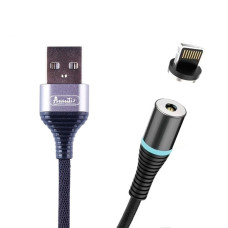 Кабель Avantis A176 Magnetic USB-A – Lightning (1 м · 12W · 2.4A) (Black)