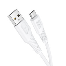 Кабель Hoco X58 Rapid USB-A – Micro-USB (1 м · 12W · 2.4A) (White)