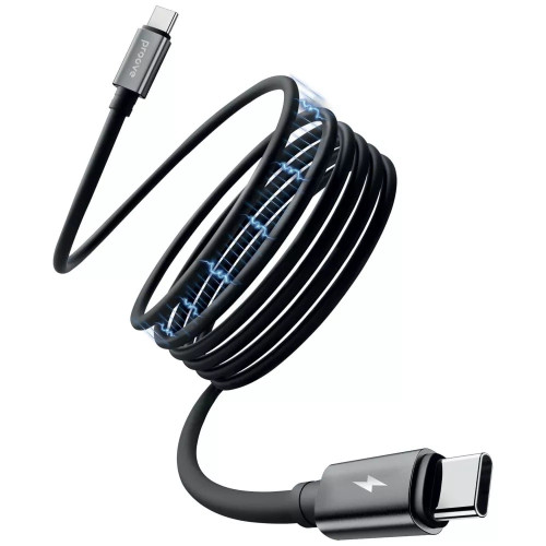 Кабель Proove Magneto Type-C – Type-C (1 м · 60W · 3A) (Black)