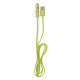 Кабель Remax RC-020t USB-A – Lightning/Micro-USB (1 м) (Green)
