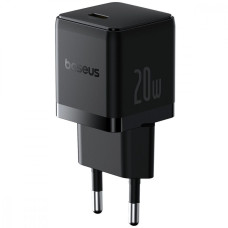 Сетевое зарядное устройство Baseus Palm Fast Charger USB-C (20W · 3A) с кабелем Type-C – Lightning 20W (E0116401) (Black)
