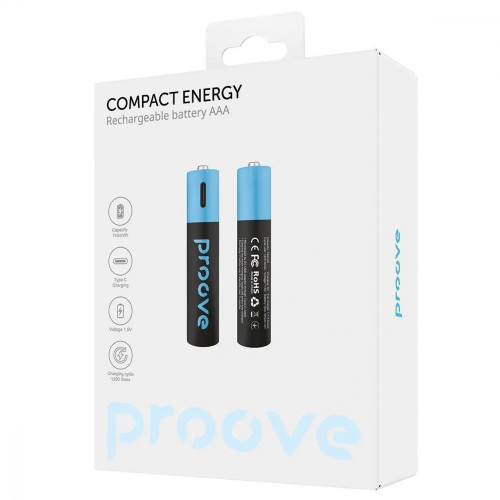 Акумуляторні батарейки Proove Compact Energy AAA (2 штуки)