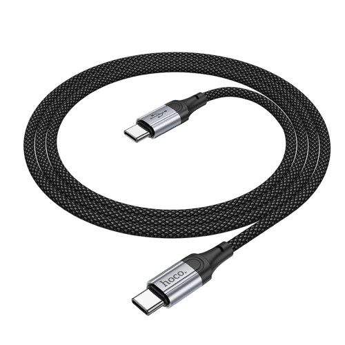 Кабель Hoco X102 Type-C – Type-C (1 м · 60W · 3A) (Black)