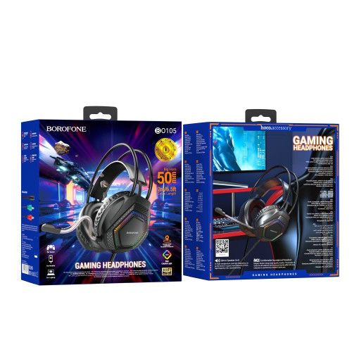 Наушники Borofone BO105 Thunder (Black)