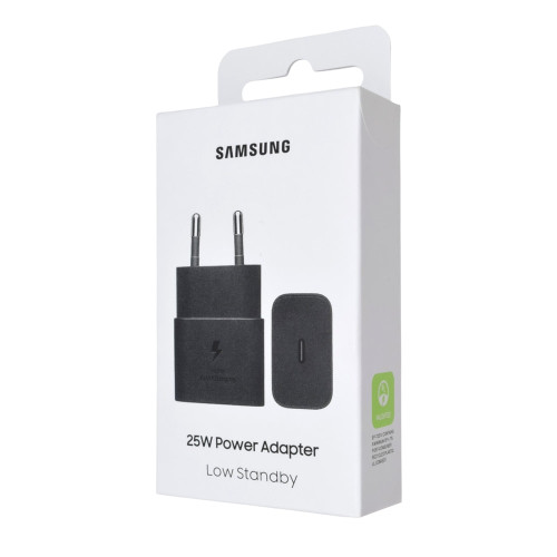 Сетевое зарядное устройство Samsung EP-T2510 USB-C (25W · 3A) (OEM) (Black)
