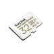 Карта пам'яті SanDisk Max Endurance microSDHC 32GB Class 10 UHS-I U3 + адаптер SD