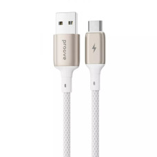 Кабель Proove Dense Metal USB-A – Type-C (1 м · 12W · 2.4A) (White)