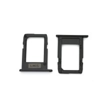 Держатель SIM-карты и карты памяти для Samsung J330 Galaxy J3 (2017) (для первой SIM-карты) (Black)