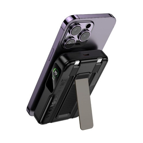 Повербанк Hoco Q48 Magnetic PD 20W 3в1 (10000 mAh) (Black)