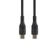 Автомобільний зарядний пристрій Borofone BZ14A USB-A+USB-C (20W · 3A) з кабелем Type-C – Type-C (Black)