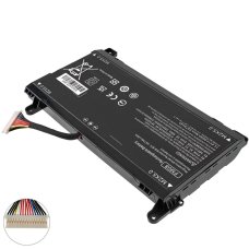 Акумулятор для ноутбука HP FM08 14.8V 5900mAh 87Wh 16pin
