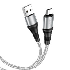 Кабель Hoco X50 USB-A – Micro-USB (1 м · 12W · 2.4A) (Gray)