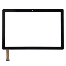 Сенсорное стекло для Doogee U10 (универсальное №116) (Размер 158x240 мм) 45 pin (Black) (Более острые углы) (version 1)