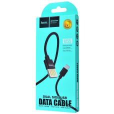 Кабель Hoco U55 Outstanding USB-A – Type-C (1.2 м · 12W · 2.4A) (Black)