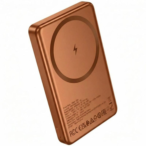 Повербанк Hoco Q34 Magnetic 20W (10000 mAh) (Orange)