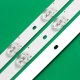 Прямая подсветка для телевизора Fusion 32″ KM315E3-CS-03 (3 планки по 620 мм, 9 LED, линза 15,5 мм, 3 В)