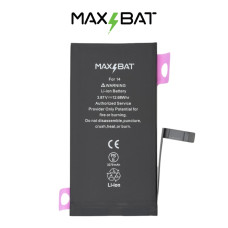 Аккумулятор для Apple iPhone 14 (3279 mAh) (Max Bat Smart IC - без помилки в налаштуваннях)
