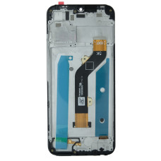 Дисплей для Tecno Spark 8C с тачскрином в рамке (Black)