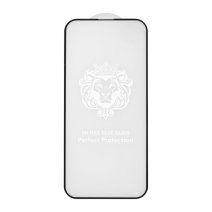 Защитное стекло Lion для Apple iPhone 16 Pro Max (Full Glue) (0.3 мм, 2.5D) (Black)