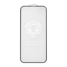 Захисне скло Lion для Apple iPhone 16 Pro Max (Full Glue) (0.3 мм, 2.5D) (Black)
