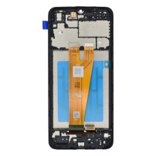 Дисплей для Samsung A045 Galaxy A04 (2022) з тачскріном в рамці (Black)