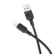 Кабель Borofone BX113 USB-A – Lightning (1 м · 12W · 2.4A) (Black)