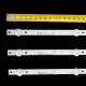 Пряма підсвітка для телевізора Bravis 28″ SVJ280A01 Rev3 (3 планки по 530 мм, 5 LED, лінза 15,5 мм, 3 В)