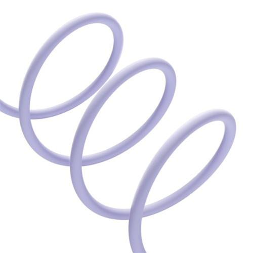 Кабель Baseus Pudding Series Type-C – Lightning (1.2 м · 20W) (Purple)