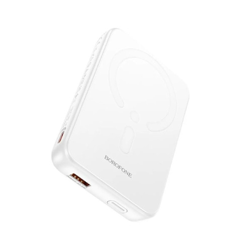 Повербанк Borofone BJ47 Magnetic PD20W (10000 mAh) (White)