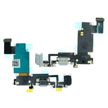 Шлейф для Apple iPhone 6s Plus с разъемом зарядки (Gray) (Original)
