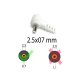 Блок питания для ноутбука Asus 19V 2.1A 40W 2.5x0.7mm L-type Rectangular (White)
