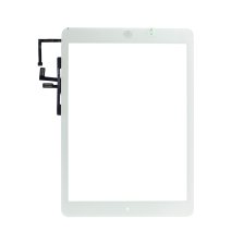 Сенсорне скло для Apple iPad Air (2013) з кнопкою (White)