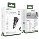 Автомобильное зарядное устройство Acefast B12 USB-A+USB-C (60W · 3A) (Black)