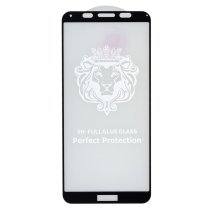 Защитное стекло Lion для Xiaomi Redmi 6a (Full Glue) (0.3 мм, 2.5D) (Black)