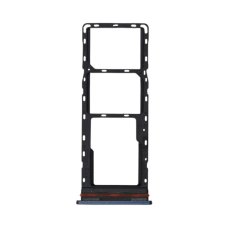 Держатель SIM-карты и карты памяти для Tecno Spark 8C (версия на 2×SIM) (Black)