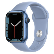 Ремешок Hoco WA01 для Apple Watch 38/40/41 мм Band Silicone (Mist Blue)