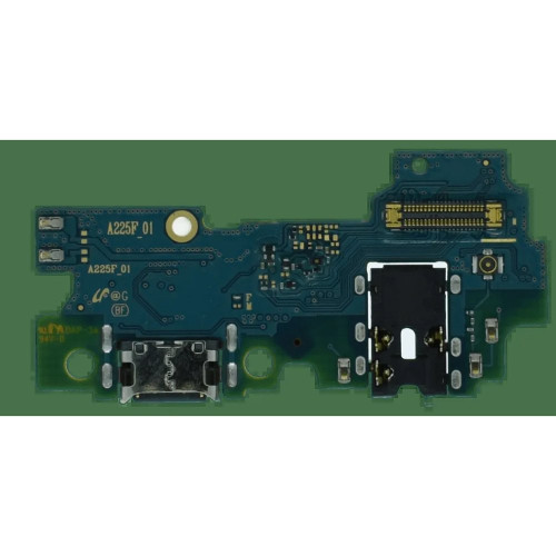 Нижня плата для Samsung A225 Galaxy A22 (2021) з роз’ємом зарядки та мікрофоном (Original Used)