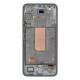 Дисплей для Samsung A346 Galaxy A34 (5G) (2023) с тачскрином в рамке (Silver) (OLED) (Small size)