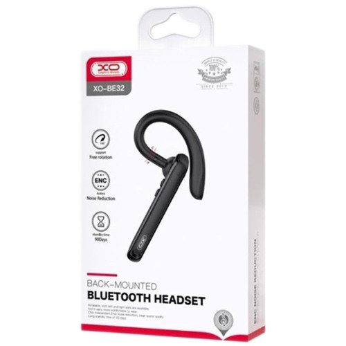 Навушники bluetooth XO BE32 black